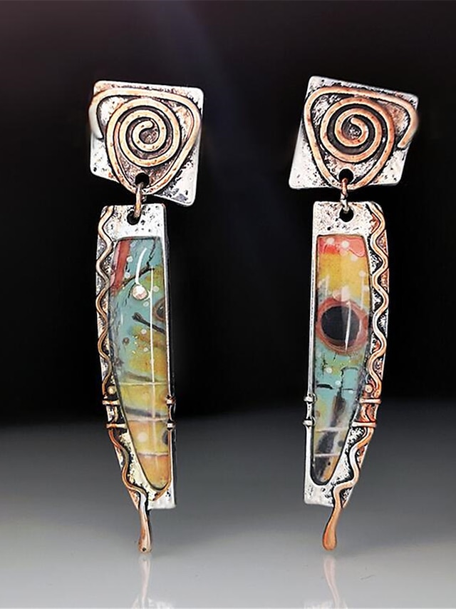 Women's Earrings Archaistic Outdoor Geometry Earring